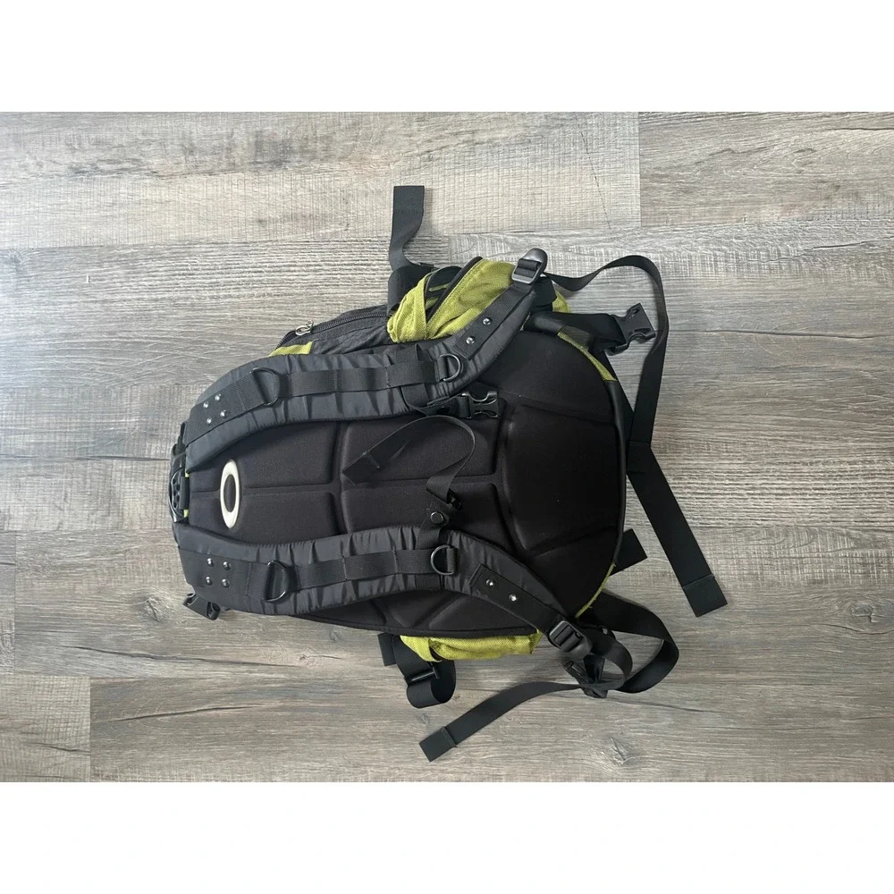 Oakley Icon 2.0 Backpack Lime Green Black Technical Tactical Laptop Bag Vintage